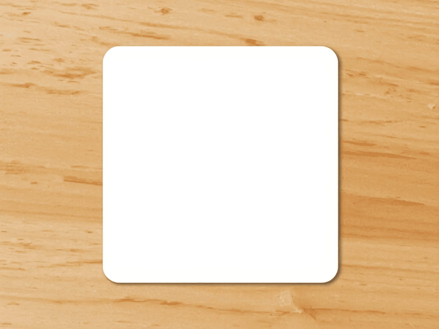 MDF Coaster
